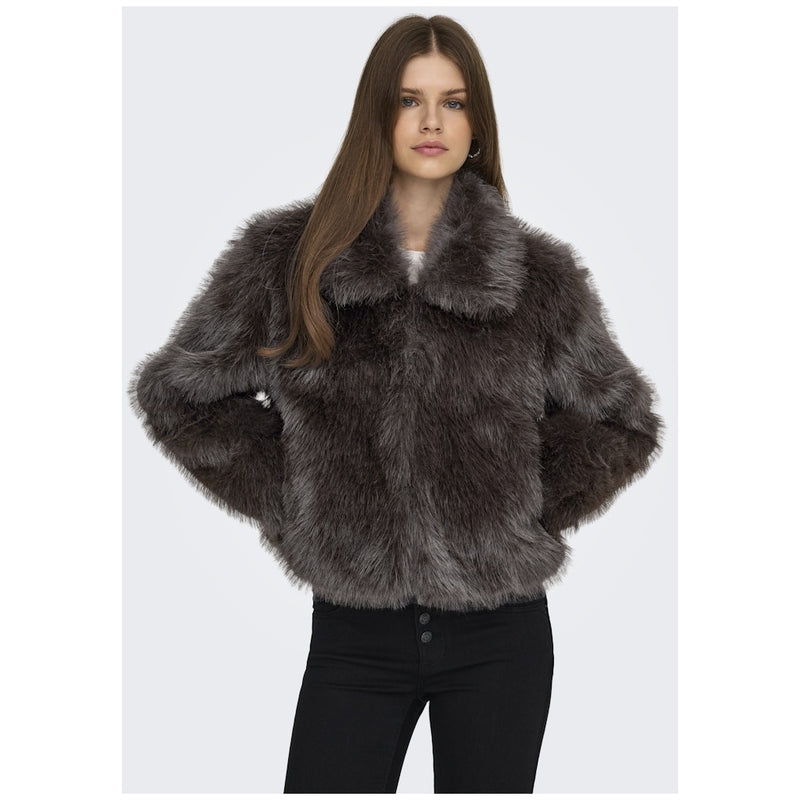 ONLY Only dame vinterjakke ONLMANNY Winter jacket Chocolate Torte