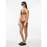 PIECES PCBAOMI BIKINI BRIEF SWW NOOS BC Swimwear Black Leo