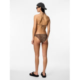 PIECES PCBAOMI BIKINI BRIEF SWW NOOS BC Swimwear Black Leo