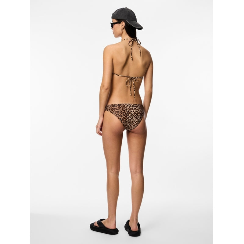 PIECES PCBAOMI BIKINI BRIEF SWW NOOS BC Swimwear Black Leo