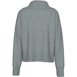 PIECES PIECES DAME CARDIGAN PCMALOU Cardigan Medium grey melange