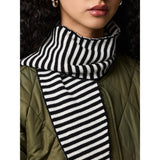 PIECES PIECES DAME TØRKLÆDE PCKOMMA Scarf Black Bright White
