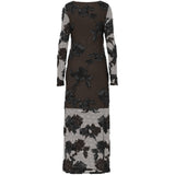 PIECES PIECES Dame Kjole PCOffia Restudsalg Delicioso Black Satin Band