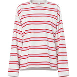 PIECES PIECES Dame T-Shirts PCMila T-shirt Roseate Spoonbill ADRENALINE RUSH/CLOUD DANCER