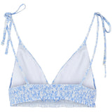 PIECES PIECES Dame bikini top PCVERONICA Restudsalg Vista Blue Tropic flower