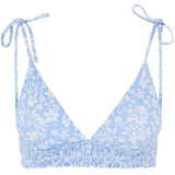 PIECES PIECES Dame bikini top PCVERONICA Restudsalg Vista Blue Tropic flower