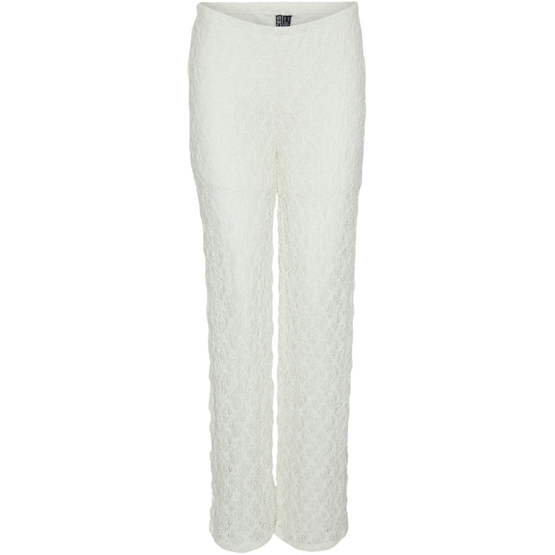 PIECES PIECES X DITTE ESTRUP X CILLE FJORD PCGAYA LACE PANTS Pant Cloud Dancer