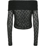 PIECES PIECES X DITTE ESTRUP X CILLE FJORD PCGAYA OFF SHOULDER TOP Blouse Black