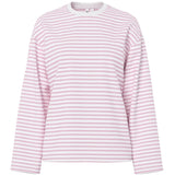 PIECES PIECES dame Bluse PCSADIE Blouse Bright White ROSEATE SPOONBILL