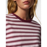 PIECES PIECES dame Bluse PCSADIE Blouse Tawny Port 3 ROSEATE SPOONBILL
