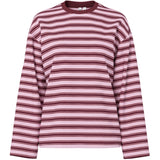 PIECES PIECES dame Bluse PCSADIE Blouse Tawny Port 3 ROSEATE SPOONBILL