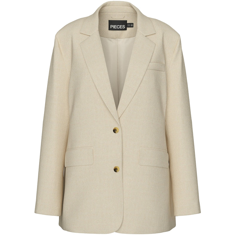 PIECES PIECES dame blazer PCKAMIL Blazer Sandshell