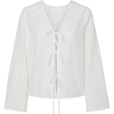 PIECES PIECES dame bluse PCAVERY Blouse Bright White