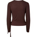 PIECES PIECES dame bluse PCJULIANE Blouse Hot Fudge