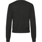 PIECES PIECES dame bluse PCNATALIE Knit Dark grey melange