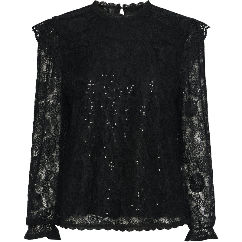 PIECES PIECES dame bluse PCOLLINE Blouse Black