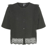 PIECES PIECES dame bluse PCSIMINA Blouse Black