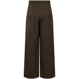 PIECES PIECES dame bukser PCFALKA Pant Delicioso Rhinestones
