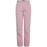 PIECES PIECES dame bukser PCFRIA Pant Candy Pink WASHED