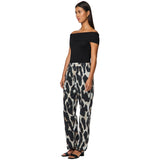 PIECES PIECES dame bukser PCJADE Pant Black Leo