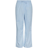 PIECES PIECES dame bukser PCJULLA Restudsalg Cornflower Blue WHITE