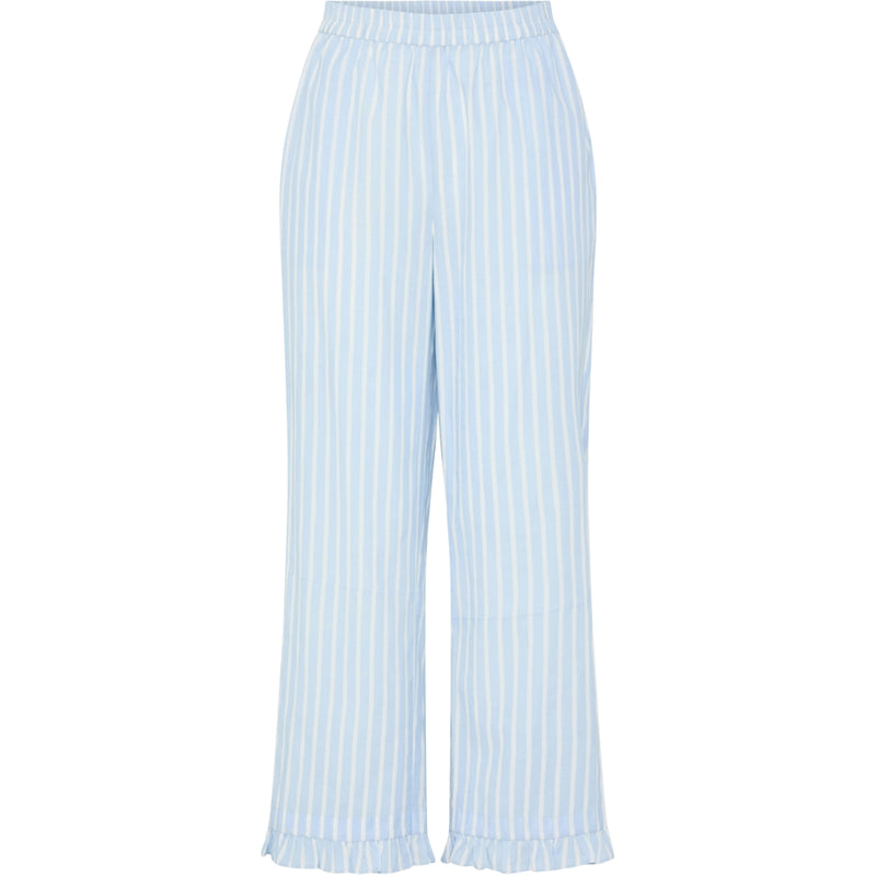 PIECES PIECES dame bukser PCLILIA Pant Nantucket Breeze White