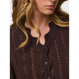 PIECES PIECES dame cardigan PCADA Cardigan Ganache