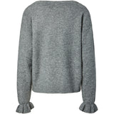 PIECES PIECES dame cardigan PCSALLY Cardigan Medium grey melange