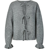 PIECES PIECES dame cardigan PCSALLY Cardigan Medium grey melange