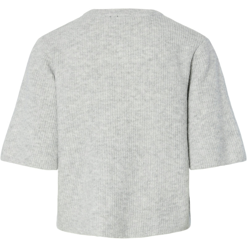 PIECES PIECES dame cardigan PCSILLY Cardigan Light Grey Melange