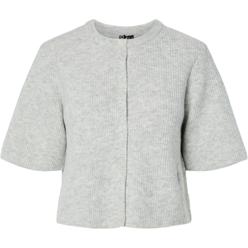 PIECES PIECES dame cardigan PCSILLY Cardigan Light Grey Melange