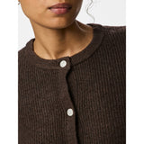 PIECES PIECES dame cardigan PCSILLY Cardigan Hot Fudge Melange