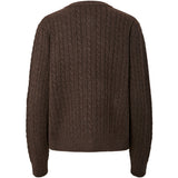 PIECES PIECES dame cardigan PCSILLY Cardigan Hot Fudge Melange