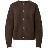 PIECES PIECES dame cardigan PCSILLY Cardigan Hot Fudge Melange