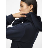 PIECES PIECES dame hoodie PCCHILLI Sweatshirt Sky Captain