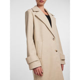 PIECES PIECES dame jakke PCBEATRICE Jacket White Pepper