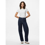 PIECES PIECES dame jeans PCGRACE Jeans Dark Blue Denim Rinse
