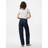 PIECES PIECES dame jeans PCGRACE Jeans Dark Blue Denim Rinse