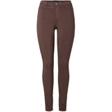 PIECES PIECES dame jeggins PCHIGHSKIN WEAR Leggins Hot Fudge