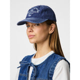 PIECES PIECES dame kasket PCLIHILDA Hats Bel Air Blue Detail The cote D'Azur yatch