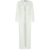 PIECES PIECES dame kimono PCVITA Cardigan Cloud Dancer