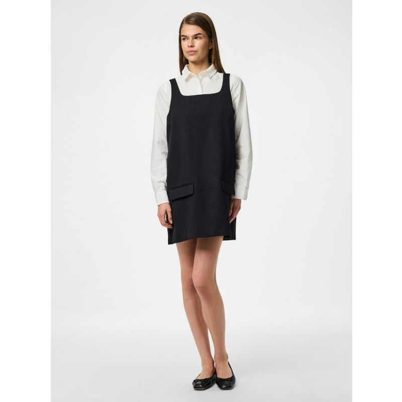 PIECES PIECES dame kjole PCFILINE Dress Black