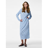 PIECES PIECES dame kjole PCFLORA Restudsalg French Vanilla FLOWER