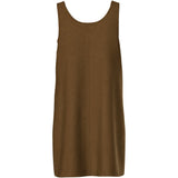 PIECES PIECES dame kjole PCJUNO Restudsalg Amber Brown