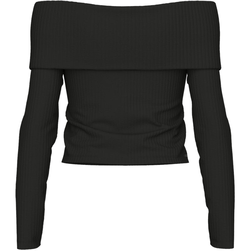 PIECES PIECES dame top PCLAYA Blouse Black