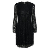 PIECES PIECES dame kjole PCOLLINE Dress Black