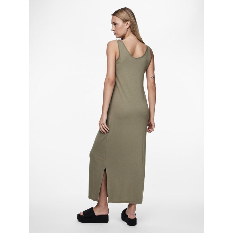 PIECES PIECES dame kjole PCSOFIA Dress Deep Lichen Green