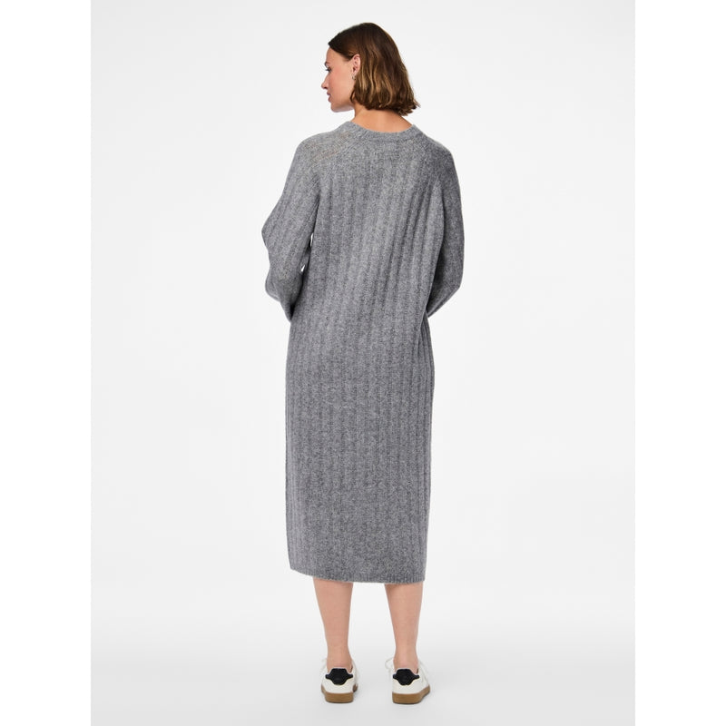 PIECES PIECES dame kjole PCMAGGY Dress Medium grey melange