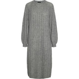 PIECES PIECES dame kjole PCMAGGY Dress Medium grey melange