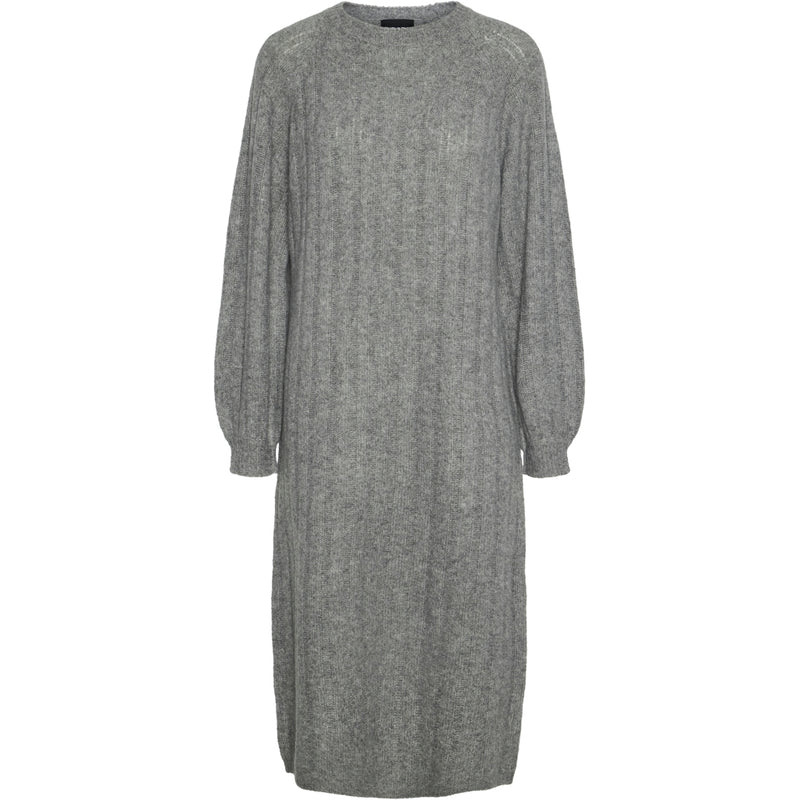 PIECES PIECES dame kjole PCMAGGY Dress Medium grey melange